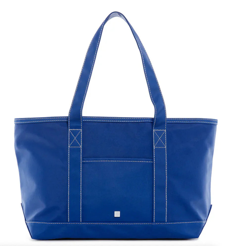 TRVL Medium Tote, Blue Bell