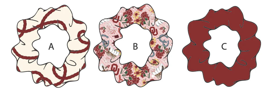Saturday Silks, Scrunchie Set