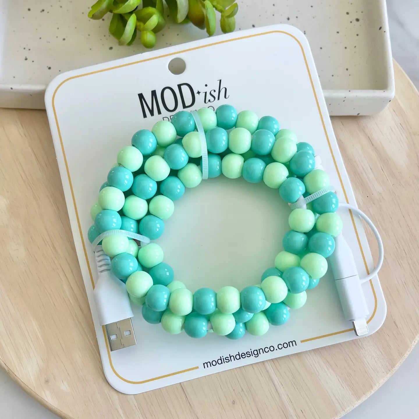 Phone Charger, Greens