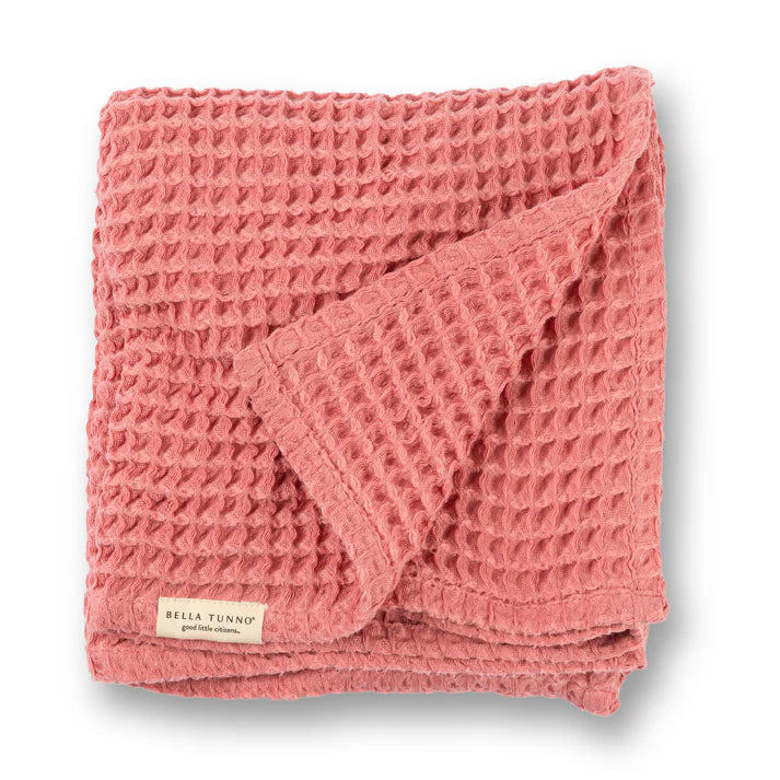 Waffle Baby Blanket, Watermelon