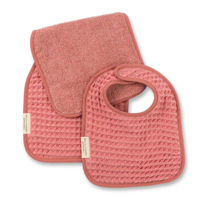 Reversible Bib + Burp, Watermelon