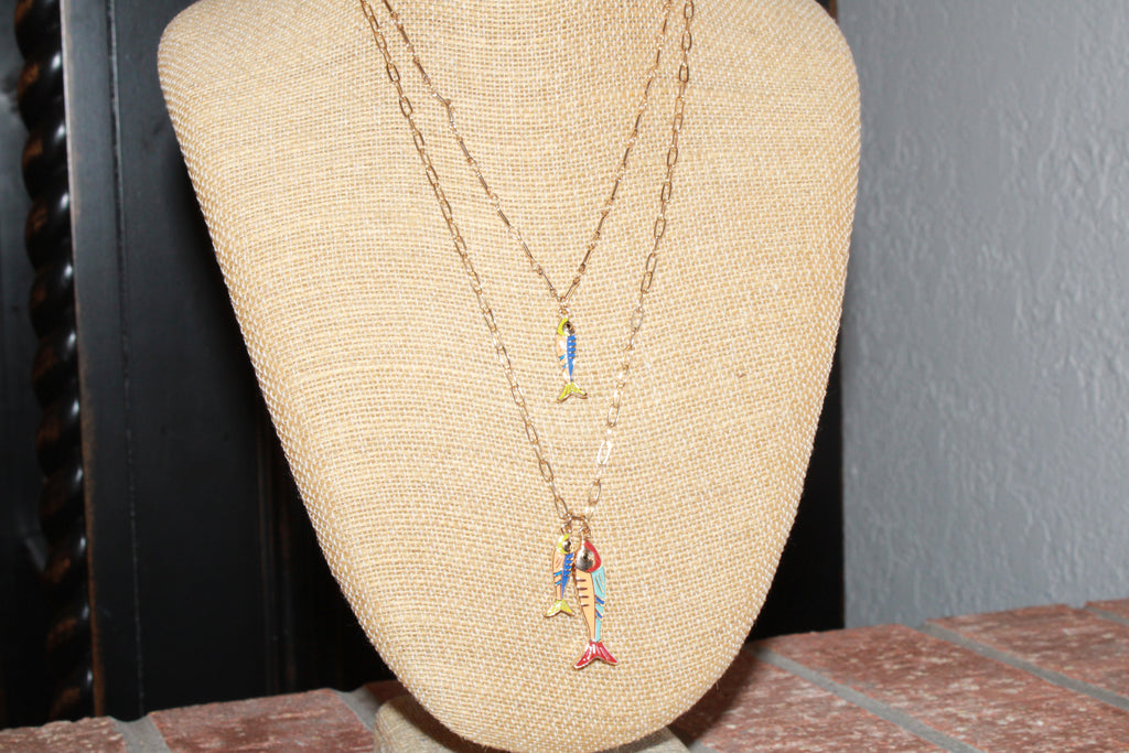 Sardine Layered Necklace