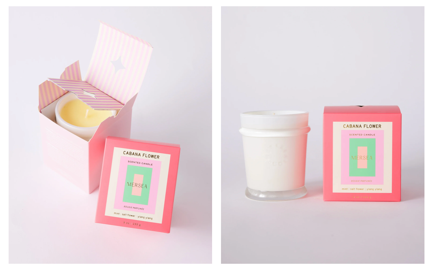 Boxed Candle, Cabana Flower