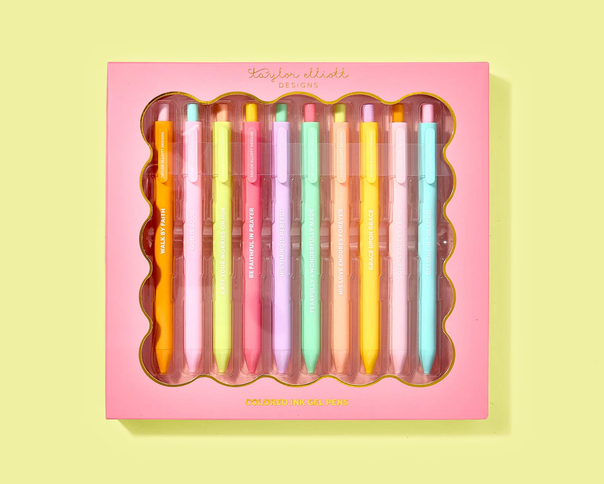 Gel Pen Set, Faith