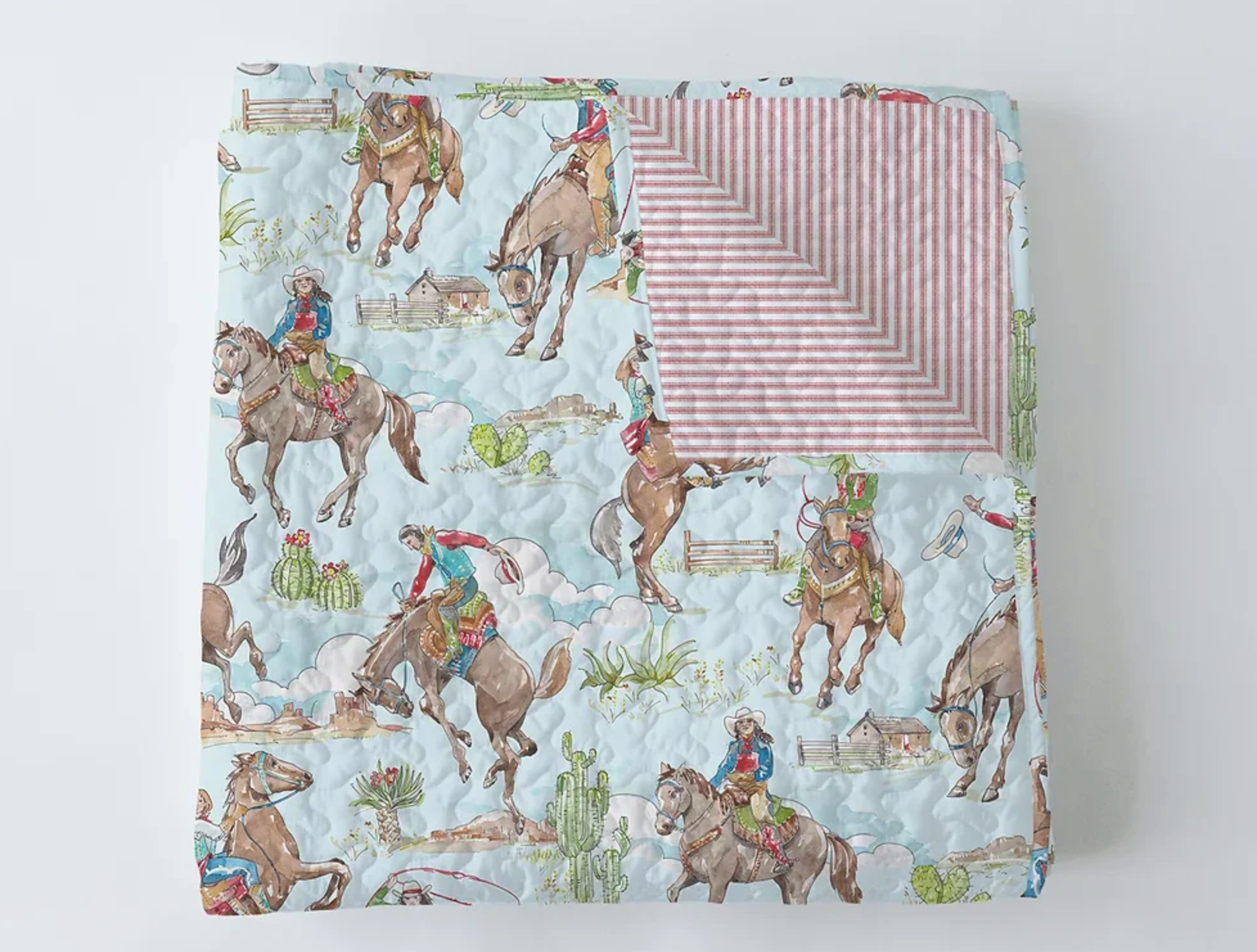 Ida Mae Baby Blanket, Birdie Multi