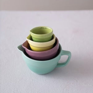 Measuring Cups, Stoneware