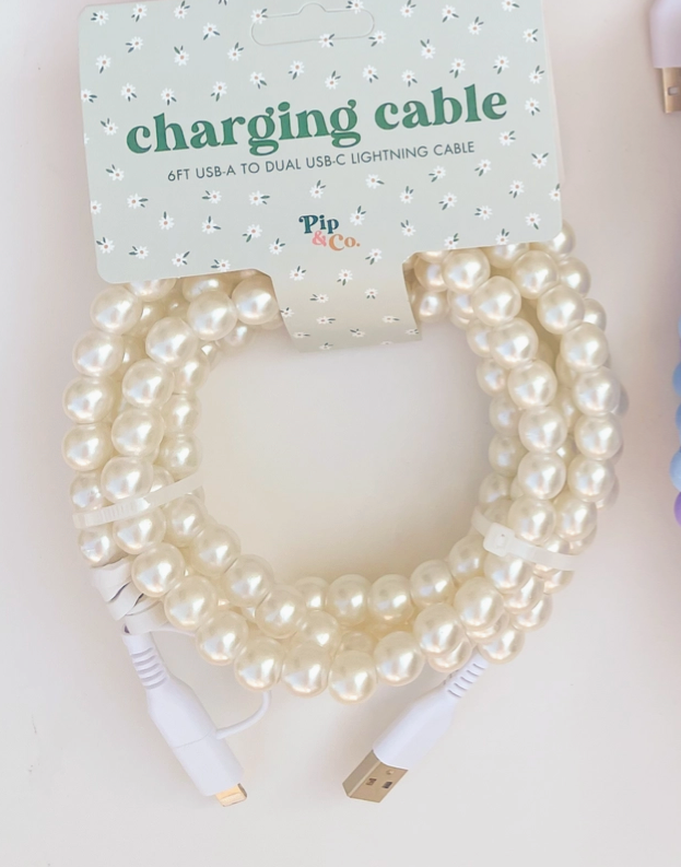 Phone Charger, Pearl