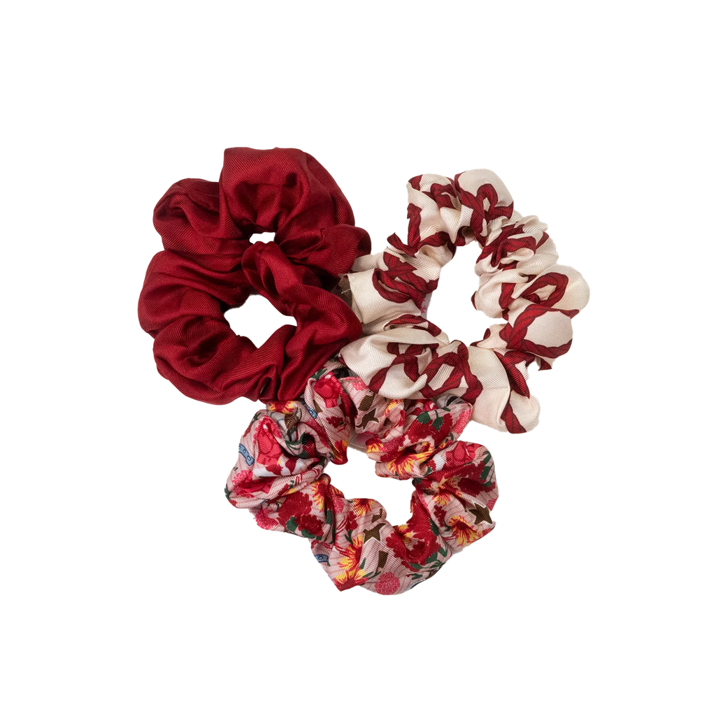 Saturday Silks, Scrunchie Set