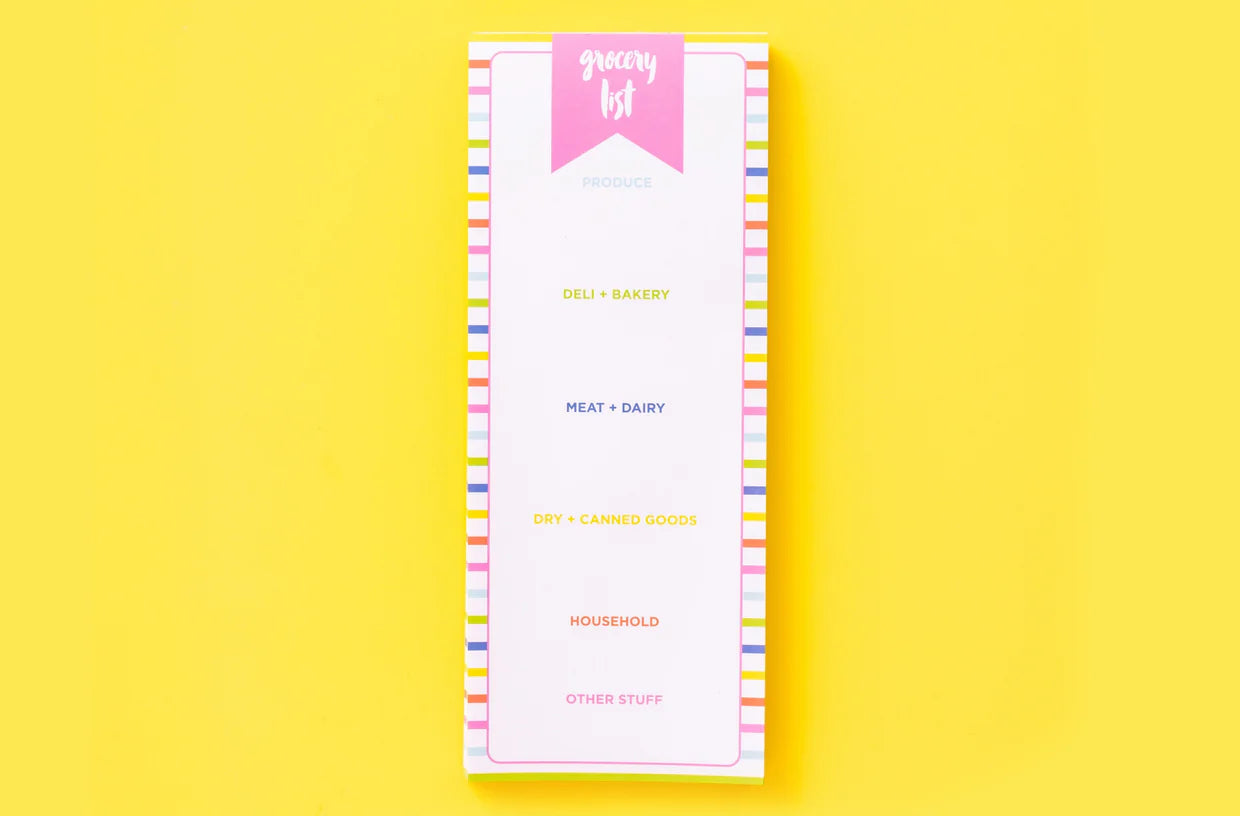 List Pad, Grocery